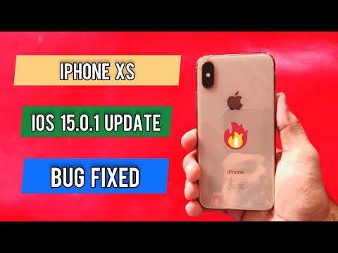 iOS 15.0.1 Latest Update In Iphone Xs | Bug Fixed | Apple Watch Connection | iOS 15.0.1 ⚡️