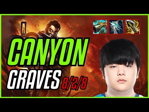 CANYON - GRAVES vs KAI'SA JUNGLE - EUW MASTER - PATCH 11.9