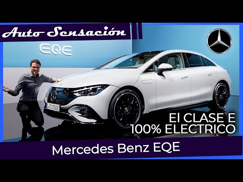 Presentación Mercedes Benz EQE 2022.  ¿El «Clase E eléctrico» solo piensa en China? .