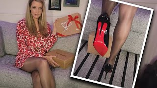 Louboutin Kate Black Patent Leather Pump High Heels Review &amp; Comparison
