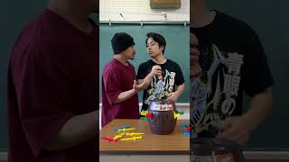黒ひげキャッチチャレンジ💥🗡️ #shorts