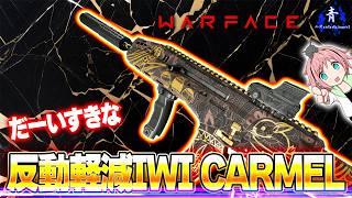 【Warface】私のだーいすきな武器「IWI CARMEL」を反動軽減で使う！【ウォーフェイス】