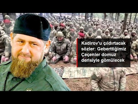 #SONDAKİKA Ukrayna  Kadirov'u çıldırtacak tehdit: Öldürdüğümüz Çeçenler Domuz Derisi İle Gömülecek !