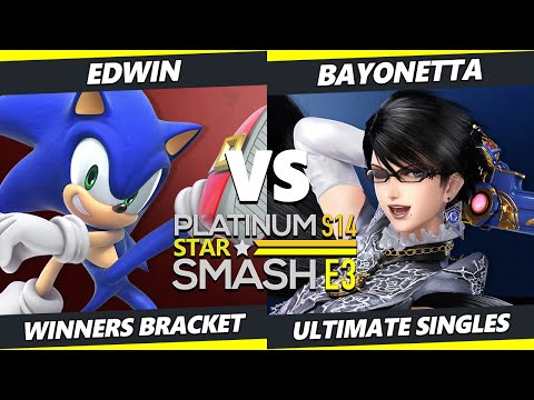 PSS S14:E3 - Edwin (Sonic) Vs. ConCon (Bayonetta) SSBU Ultimate Tournament