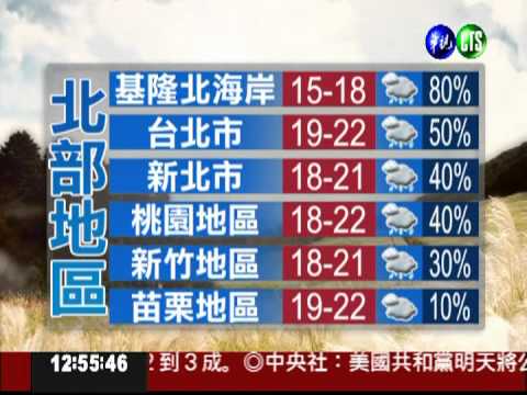 2012.03.20 華視午間氣象 謝安安主播