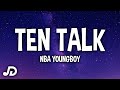 NBA YoungBoy Ten Talk Lyrics