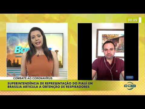 Superint. de representacão do PiauiÌ em BrasiÌlia articula obtencão de respiradores (19 05
