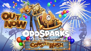 Watch and explore about Oddsparks: An Automation Adventure - Coaster Rush