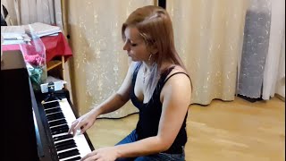 Rammstein - Mein Herz Brennt Piano Cover by Anastasiya Vlasyuk