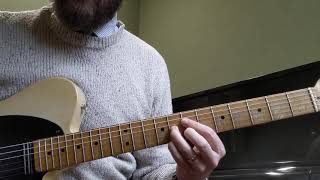 Video thumbnail for Gm7 chord melody lick - Dr Zane Banks by Zane Banks