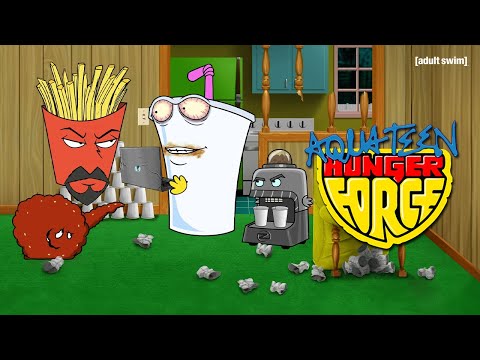 Aqua Teen Hunger Force Season 12 | A Robot Writes A Screenplay | Adult Swim UK 🇬🇧