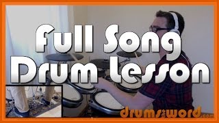★ The One I Love (R.E.M.) ★ Drum Lesson PREVIEW | How To Play Song (Bill Berry)