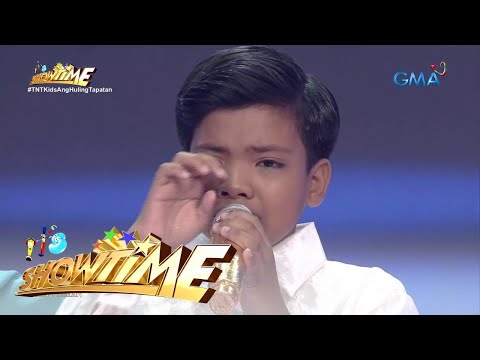 TNT kid, naging emosyonal matapos ang kanyang performance! It's Showtime (April 20, 2024)
