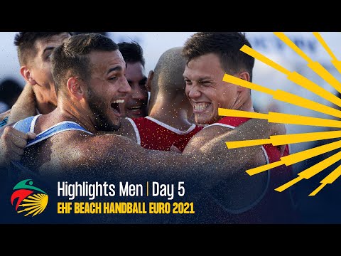 Highlights Men | Day 5 | EHF Beach Handball EURO 2021