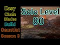 Level 61 80 Solo Chain Blades Master Build For Gauntlet Season 3 Dauntless