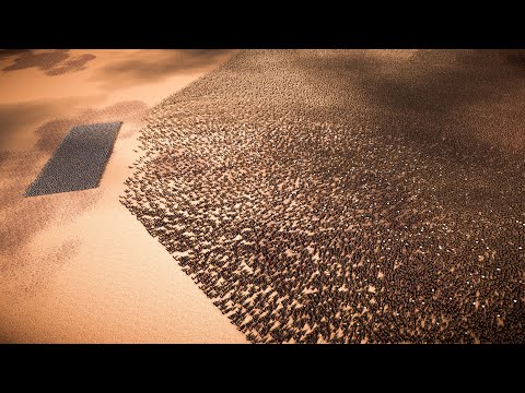 2400 CHUCK NORRIS vs 1 MILLION SPARTANS - Ultimate Epic Battle Simulator 2 UEBS2