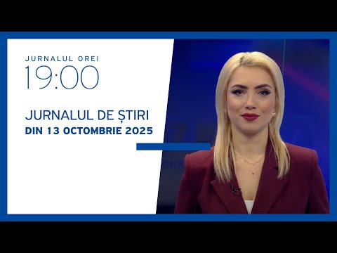 Jurnalul orei 19:00, 13.10.2025
