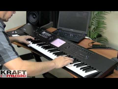 Kraft Music - Korg M50 Workstation Demo with Rich Formidoni