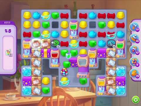 Homescapes level 8253 hard no booster