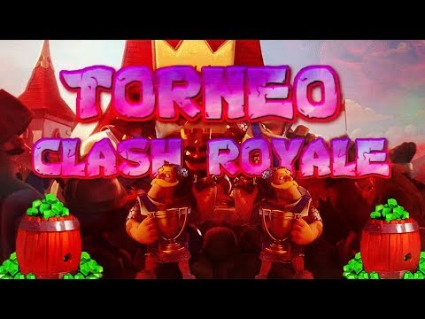 TORNEO de 100 GEMAS DE CLASH ROYALE!!!! CHARLIE PKMN