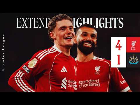 Extended Highlights: Liverpool 4-1 Newcastle | Premier League