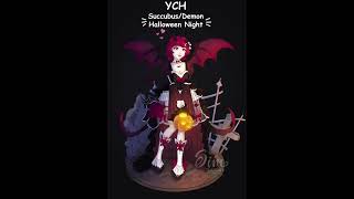 my new Halloween YCH 🎃✨#ych #halloween #vgenartist #halloweenych #vgen #commissi