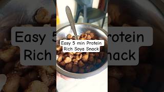 Soya Chucks High protein low Calorie Snack, 5 min Meal Maker Recipe #soya #easy #weightloss #cooking