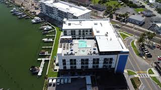 Rooftop Pool at Cambria Hotel Marina at St. Petersburg Madeira Beach | 4K DJI Mi