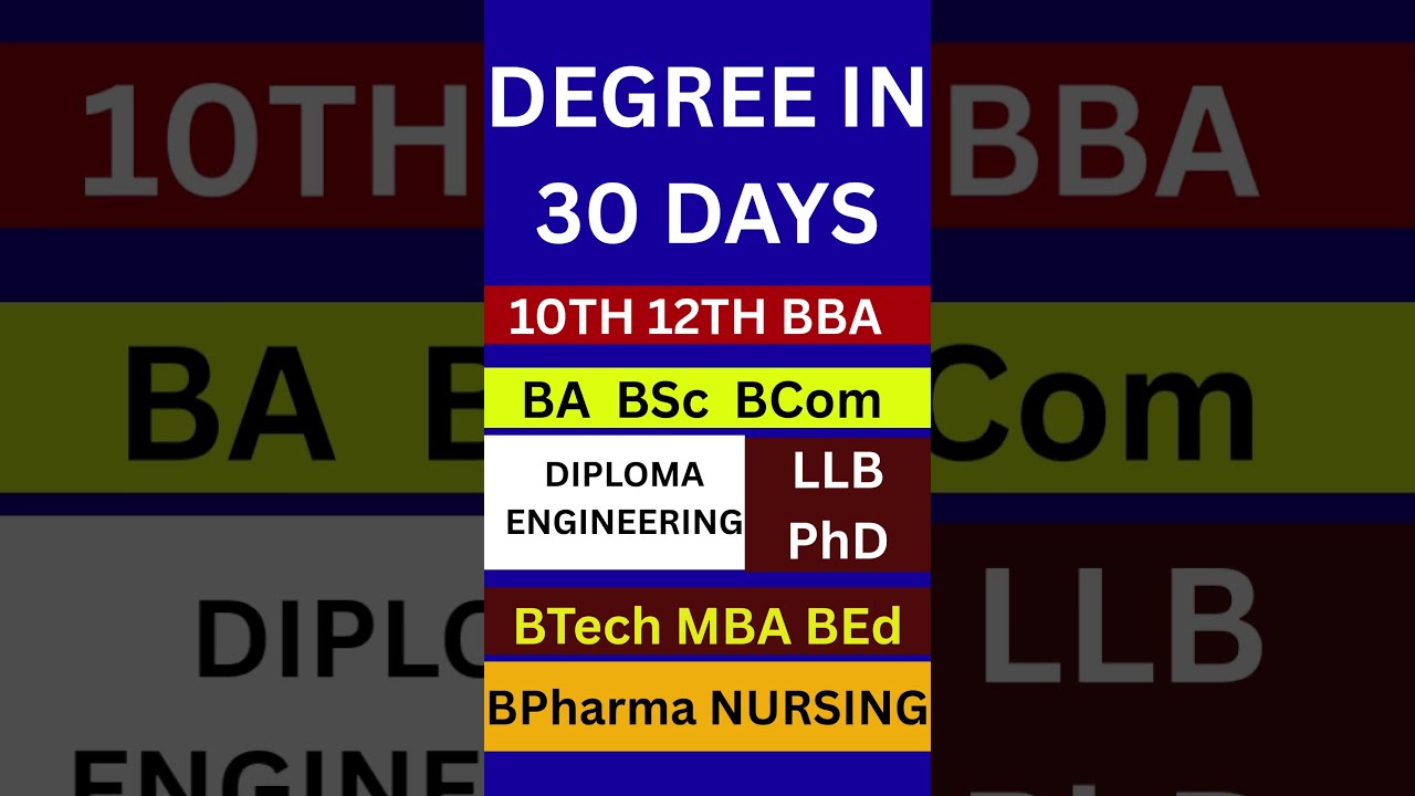 BA / BSc / BCom / #bachelordegree #bsc #bcom #shorts #ytshorts