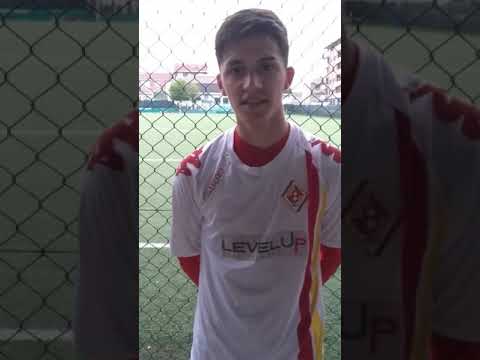 Raffaele Squillaciotti, attaccante del Bra dopo la vittoria col Lesna Gold