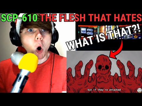 SCP-610 The Flesh that Hates (SCP Animation) ft. @scpanimated REACTION!
