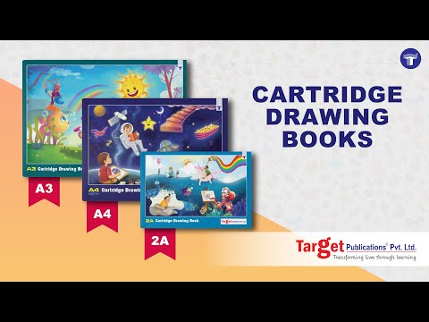 Target Publications Drawing Book for Artists, Kids | 2A, A3 & A4 Size ...