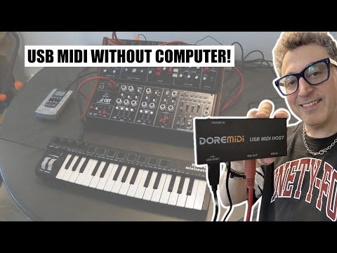 Use Your USB MIDI Keyboard Without a Computer! DOREMiDi MIDI Host