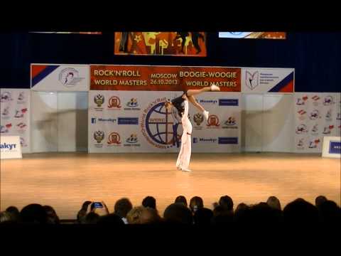 Alexei MURASHOV und Evgenia MURASHOVA World Masters Moskau Rock´n´Roll 26.10.2013 Acrobatic Final