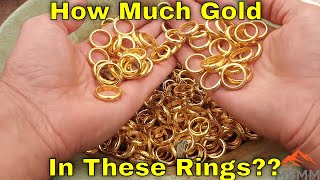 Refining & Recovering Gold From Rings and Jewelry
