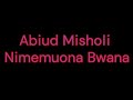 Nimemuona Bwana 
