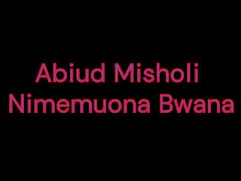 Abiudi Misholi Nimemuona Bwana Official Video