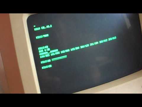 KS10 DECSYSTEM2020 - first power-up in 15 years