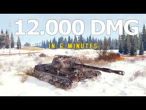 World of Tanks Object 907 - 12K Damage In 6 Minutes