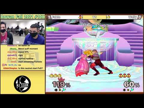 Rowan Fall 2021 #10X3: Fable (Sheik) Vs. Wally (Peach) - WS