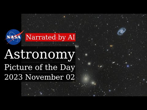 APOD: 2023-11-02 - The Fornax Cluster of Galaxies (Narrated by Joanna)