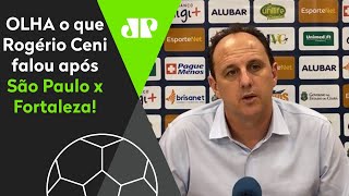 Veja o que Rogério Ceni falou após ser eliminado pelo São Paulo