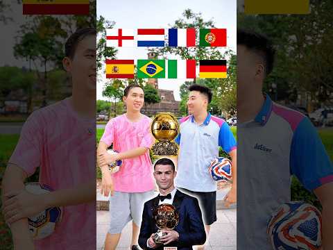 Kể tên cầu thủ giành quả bóng vàng theo các quốc gia✅ | Nam Freestyle