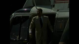 Trip to Alabama. President Reagan Departs White House and Boards Marine One on July 10, 1986