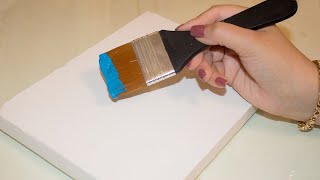 A Symphony of Calm and Captivation in twilight / Acrylic Painting Technique For Beginners