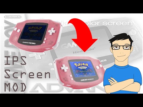GBA IPS v2 Screen Mod