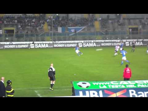 Brescia-Gubbio 5-10-2011 - Brescia, tiro da fuori