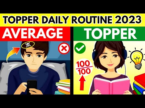 TOPPER’S DAILY STUDY ROUTINE FOR 2023 | SECRET 7 STUDY TIPS | Study hacks |Score Highest in ANY Exam