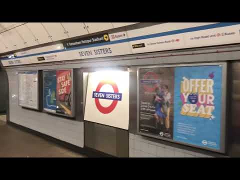 London Underground Victoria Line Train Journey | From Tottenham Hale To Seven Sisters
