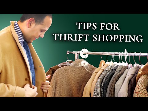 Vintage Menswear: 25 Tips & Tricks for Thrift Store Shopping